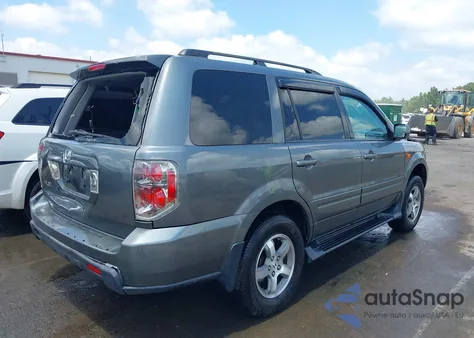 2007 Honda Pilot Ex-L from USA, damaged, VIN 5FNYF28527B005645
